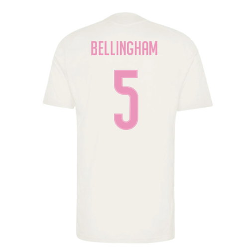 2026-2027 Real Madrid Training Jersey (Ivory) (Bellingham 5)