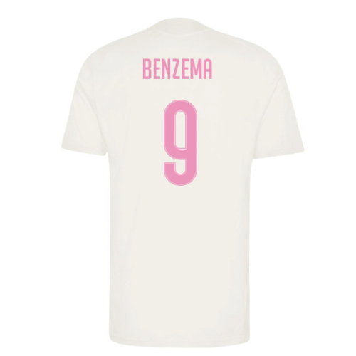 2026-2027 Real Madrid Training Jersey (Ivory) (Benzema 9)