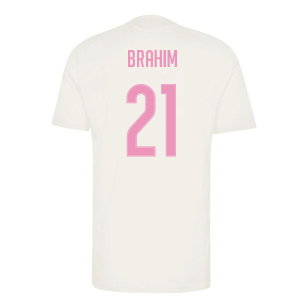 2026-2027 Real Madrid Training Jersey (Ivory) (Brahim 21)
