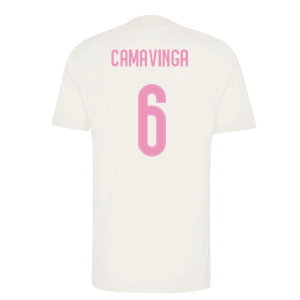 2026-2027 Real Madrid Training Jersey (Ivory) (Camavinga 6)