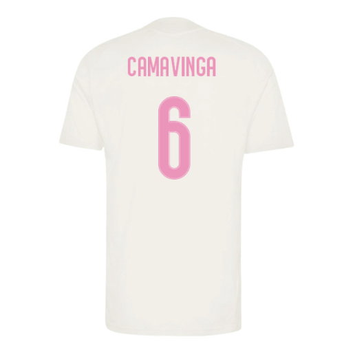 2026-2027 Real Madrid Training Jersey (Ivory) (Camavinga 6)