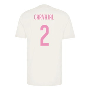 2026-2027 Real Madrid Training Jersey (Ivory) (Carvajal 2)