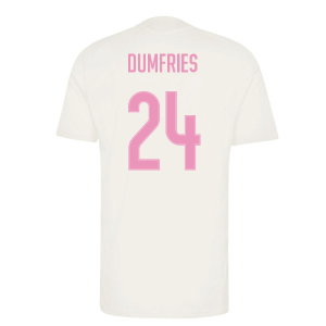2026-2027 Real Madrid Training Jersey (Ivory) (Dumfries 24)