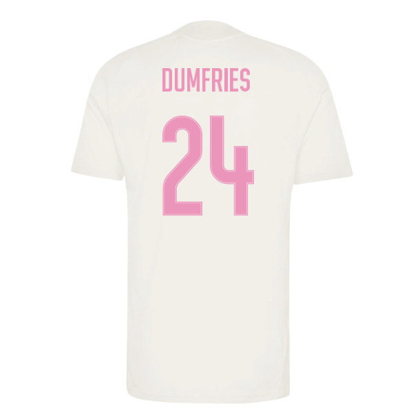 2026-2027 Real Madrid Training Jersey (Ivory) (Dumfries 24)