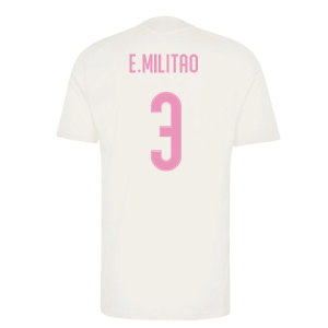 2026-2027 Real Madrid Training Jersey (Ivory) (E.Militao 3)