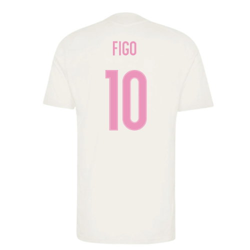 2026-2027 Real Madrid Training Jersey (Ivory) (Figo 10)