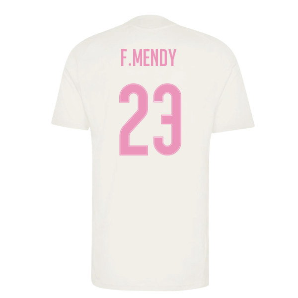 2026-2027 Real Madrid Training Jersey (Ivory) (F.Mendy 23)