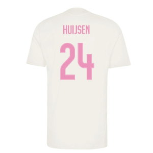 2026-2027 Real Madrid Training Jersey (Ivory) (Huijsen 24)