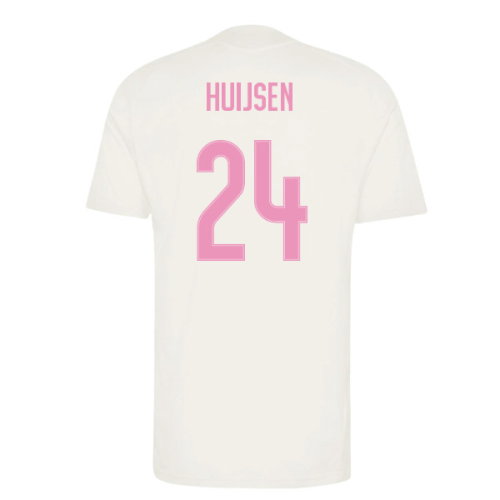 2026-2027 Real Madrid Training Jersey (Ivory) (Huijsen 24)