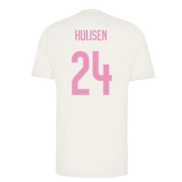 2026-2027 Real Madrid Training Jersey (Ivory) (Huijsen 24)