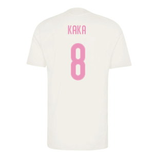 2026-2027 Real Madrid Training Jersey (Ivory) (Kaka 8)