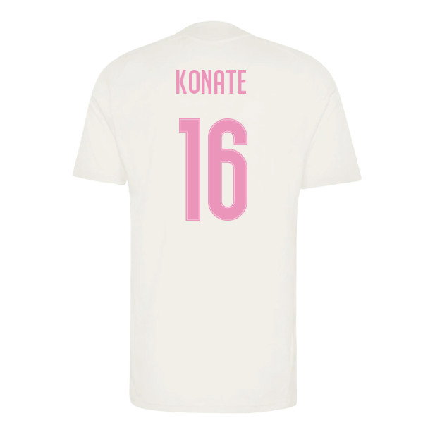 2026-2027 Real Madrid Training Jersey (Ivory) (Konate 16)