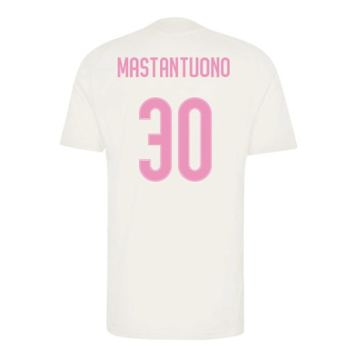 2026-2027 Real Madrid Training Jersey (Ivory) (Mastantuono 30)