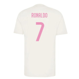 2026-2027 Real Madrid Training Jersey (Ivory) (Ronaldo 7)
