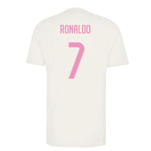 2026-2027 Real Madrid Training Jersey (Ivory) (Ronaldo 7)