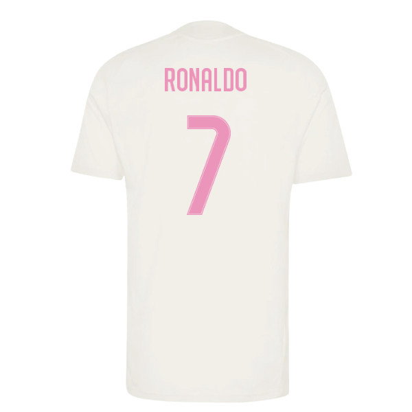 2026-2027 Real Madrid Training Jersey (Ivory) (Ronaldo 7)