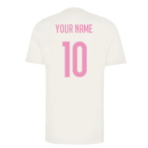 2026-2027 Real Madrid Training Jersey (Ivory) (Your Name)