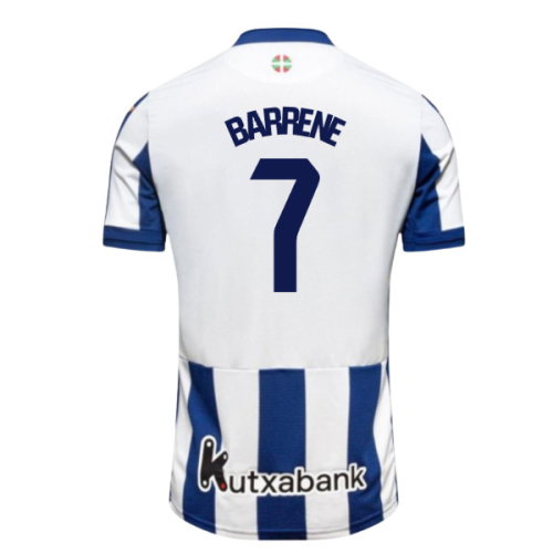 2026-2027 Real Sociedad Home Shirt (Barrene 7)