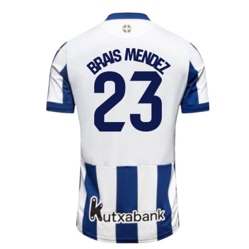 2026-2027 Real Sociedad Home Shirt (Brais Mendez 23)