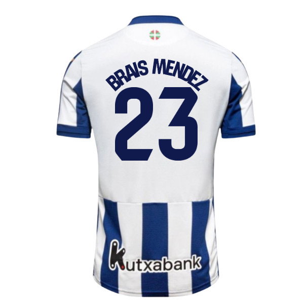 2026-2027 Real Sociedad Home Shirt (Brais Mendez 23)