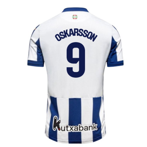 2026-2027 Real Sociedad Home Shirt (Oskarsson 9)