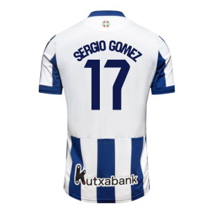 2026-2027 Real Sociedad Home Shirt (Sergio Gomez 17)
