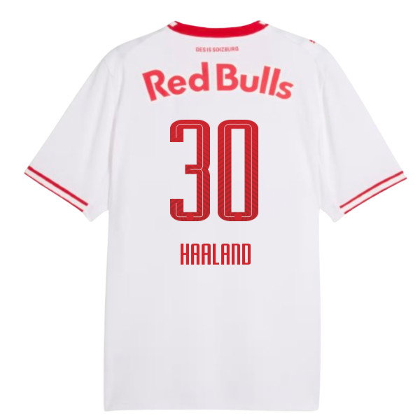 2026-2027 Red Bull Salzburg Home Shirt (Haaland 30)