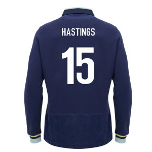2026-2027 Scotland Home LS Cotton Rugby Shirt (Kids) (Hastings 15)