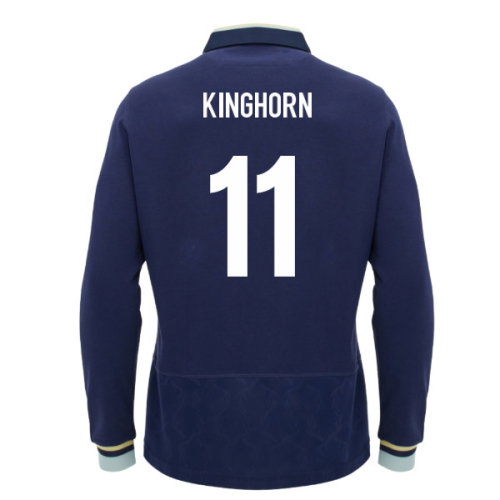 2026-2027 Scotland Home LS Cotton Rugby Shirt (Kids) (Kinghorn 11)