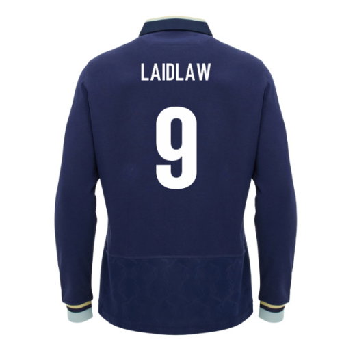 2026-2027 Scotland Home LS Cotton Rugby Shirt (Kids) (Laidlaw 9)