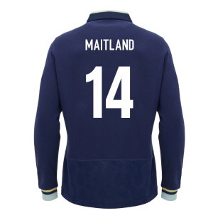 2026-2027 Scotland Home LS Cotton Rugby Shirt (Kids) (Maitland 14)