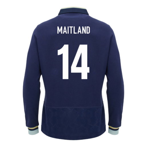 2026-2027 Scotland Home LS Cotton Rugby Shirt (Kids) (Maitland 14)