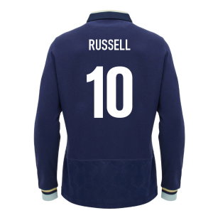 2026-2027 Scotland Home LS Cotton Rugby Shirt (Kids) (Russell 10)