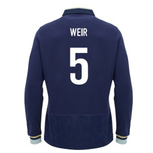 2026-2027 Scotland Home LS Cotton Rugby Shirt (Kids) (Weir 5)