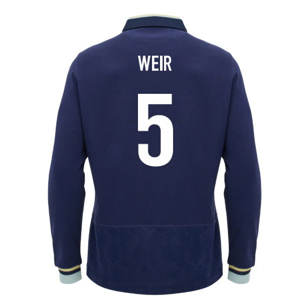 2026-2027 Scotland Home LS Cotton Rugby Shirt (Kids) (Weir 5)