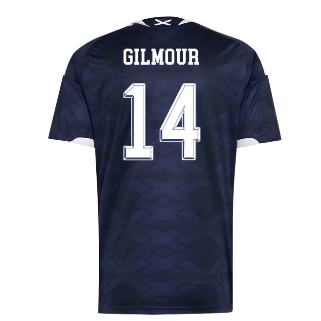 2026-2027 Scotland Home Shirt (Gilmour 14)