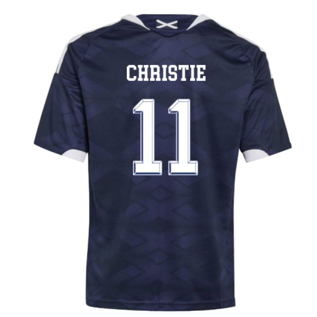 2026-2027 Scotland Home Shirt (Kids) (Christie 11)