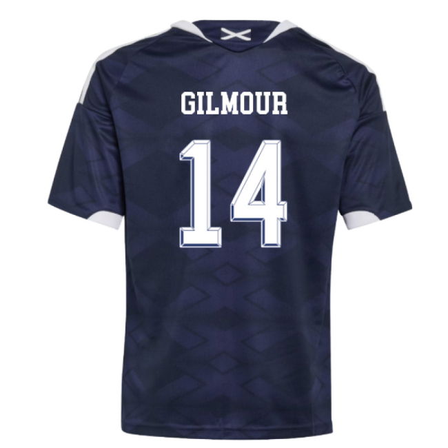 2026-2027 Scotland Home Shirt (Kids) (Gilmour 14)