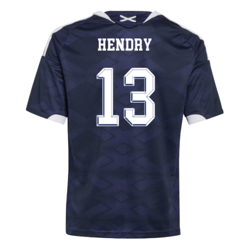 2026-2027 Scotland Home Shirt (Kids) (Hendry 13)