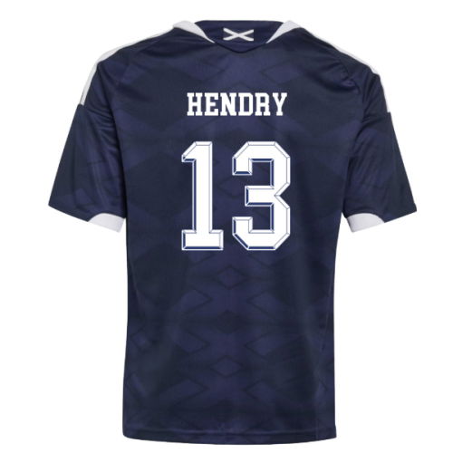 2026-2027 Scotland Home Shirt (Kids) (Hendry 13)