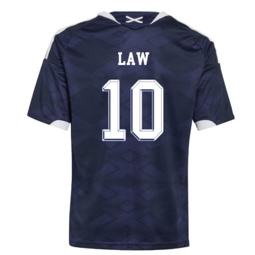 2026-2027 Scotland Home Shirt (Kids) (Law 10)