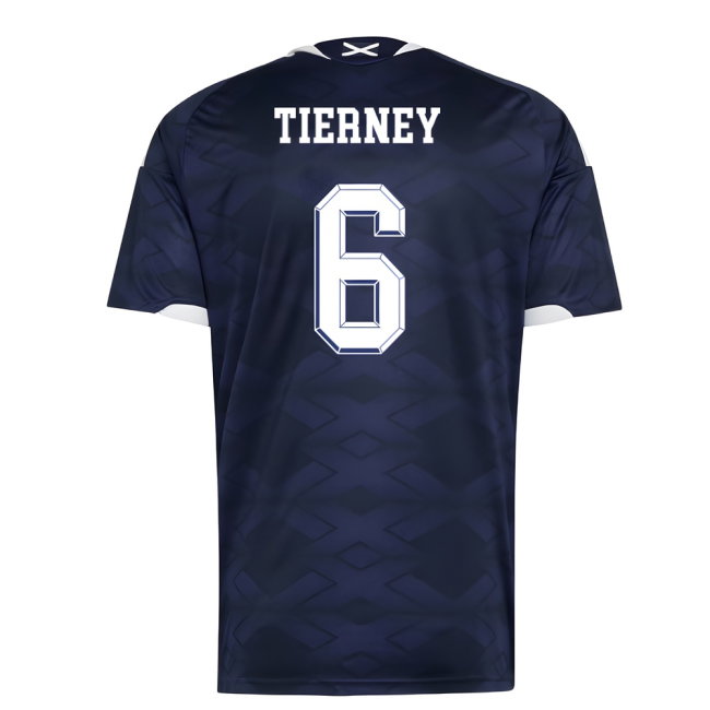 2026-2027 Scotland Home Shirt (Tierney 6)