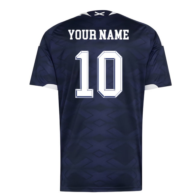 2026-2027 Scotland Home Shirt (Your Name)