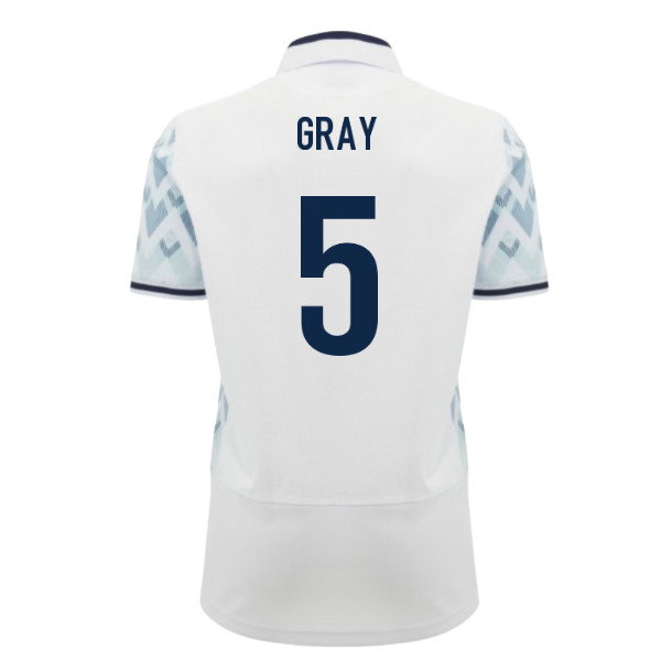 2026-2027 Scotland Rugby Away Cotton Replica Shirt (Gray 5)