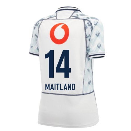 2026-2027 Scotland Rugby Away Poly Shirt - Womens (Maitland 14)