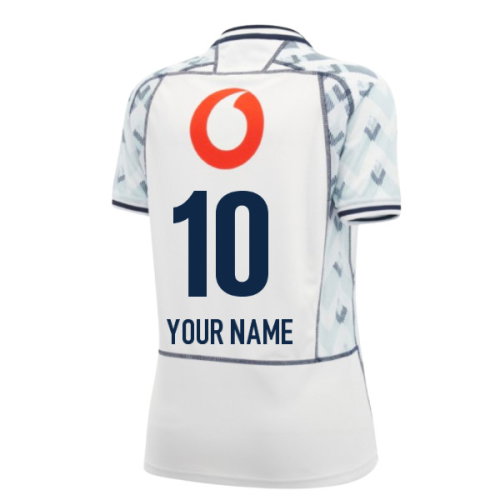 2026-2027 Scotland Rugby Away Poly Shirt - Womens (Your Name)