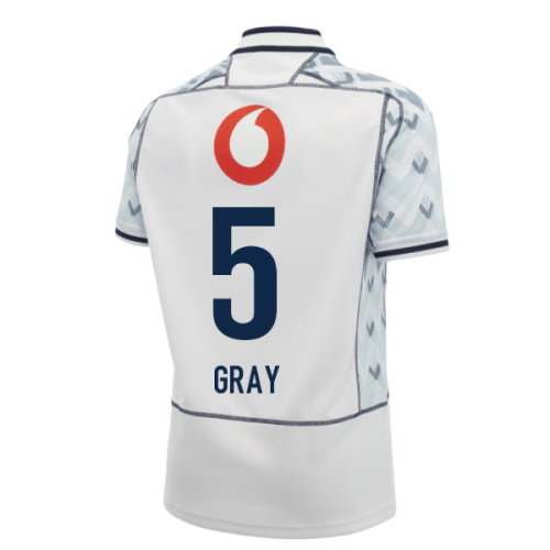 2026-2027 Scotland Rugby Away Replica Shirt (Kids) (Gray 5)