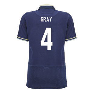 2026-2027 Scotland Rugby Home Cotton Shirt (Womens) (Gray 4)