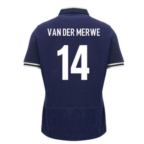 2026-2027 Scotland Rugby Home Cotton SS Shirt (Van Der Merwe 14)