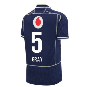 2026-2027 Scotland Rugby Home Replica Shirt (Kids) (Gray 5)